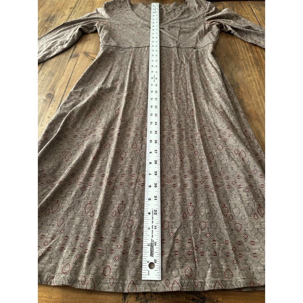Toad & Co Rosalinda II Organic Cotton Comfort Easy Wear Dress Women's Size Small - Picture 9 of 11